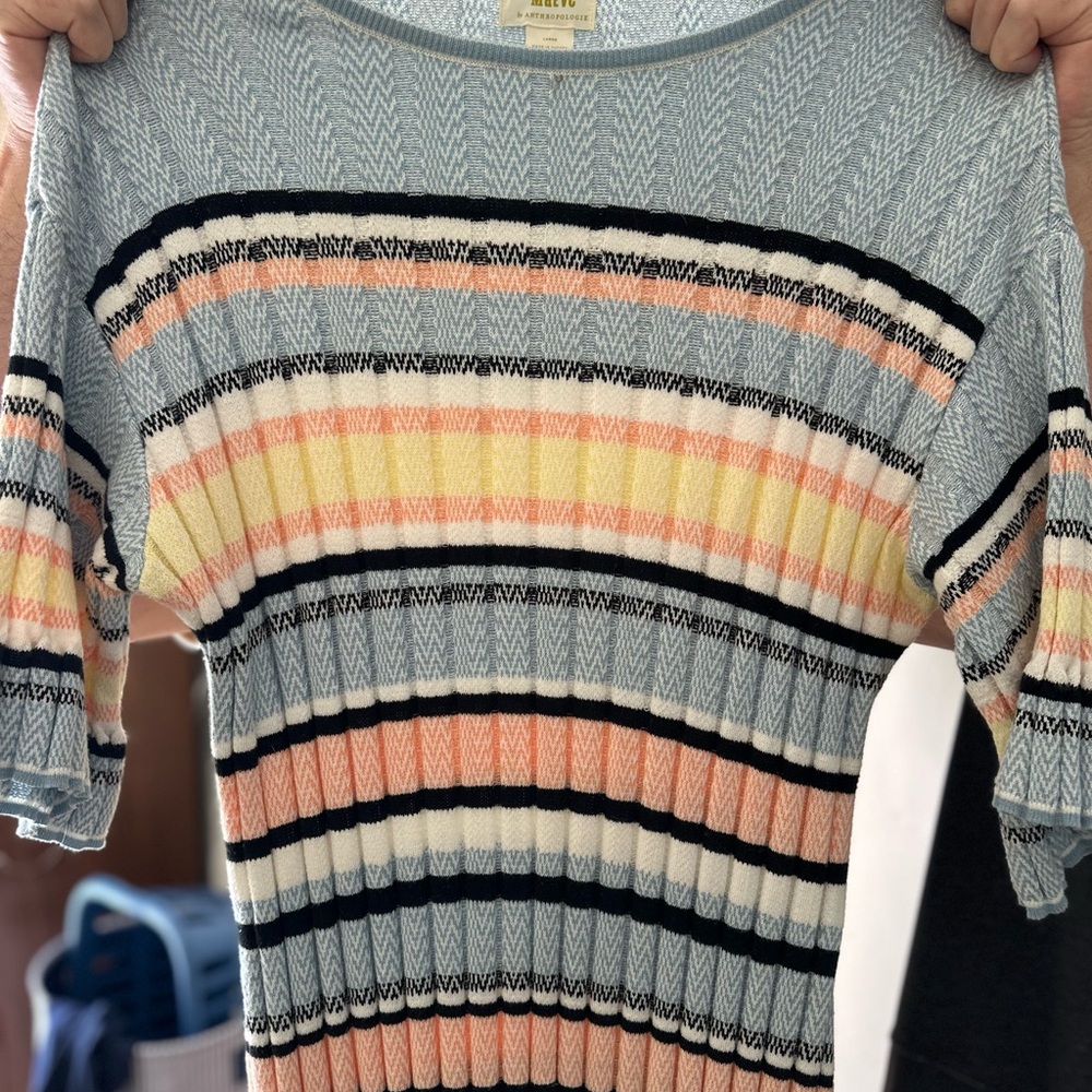 Striped Multicolor Dress
